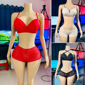 3 Piece Bra & Panty Set - Solid Combo